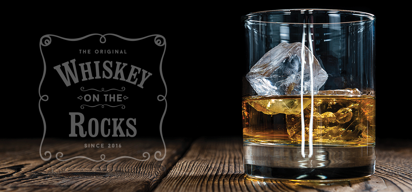 Whiskey on the Rocks, restauracja amerykańska, Sopot, identyfikacja, logo, projekty graficzne